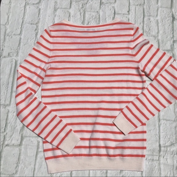 Vineyard Vines merino stripe embroidered sweater - Picture 2 of 5
